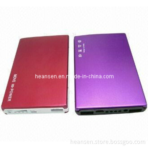 Universal Power Banks with 10, 000mAh Capacity, 5V Output Voltage, Available in Any Color